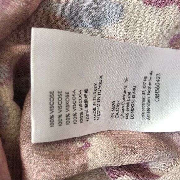 Anthropologie Breezy Tunic Buttondown Pink Combo Medium - Picture 8 of 9